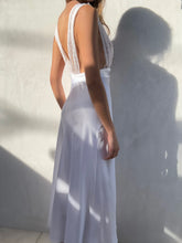 Load image into Gallery viewer, 1990s White Satin Slip Dress
