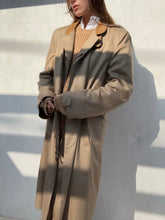 Load image into Gallery viewer, Vintage Pierre Cardin Tan Trench
