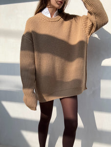 2019 Bottega Veneta Brown Knit Sweater