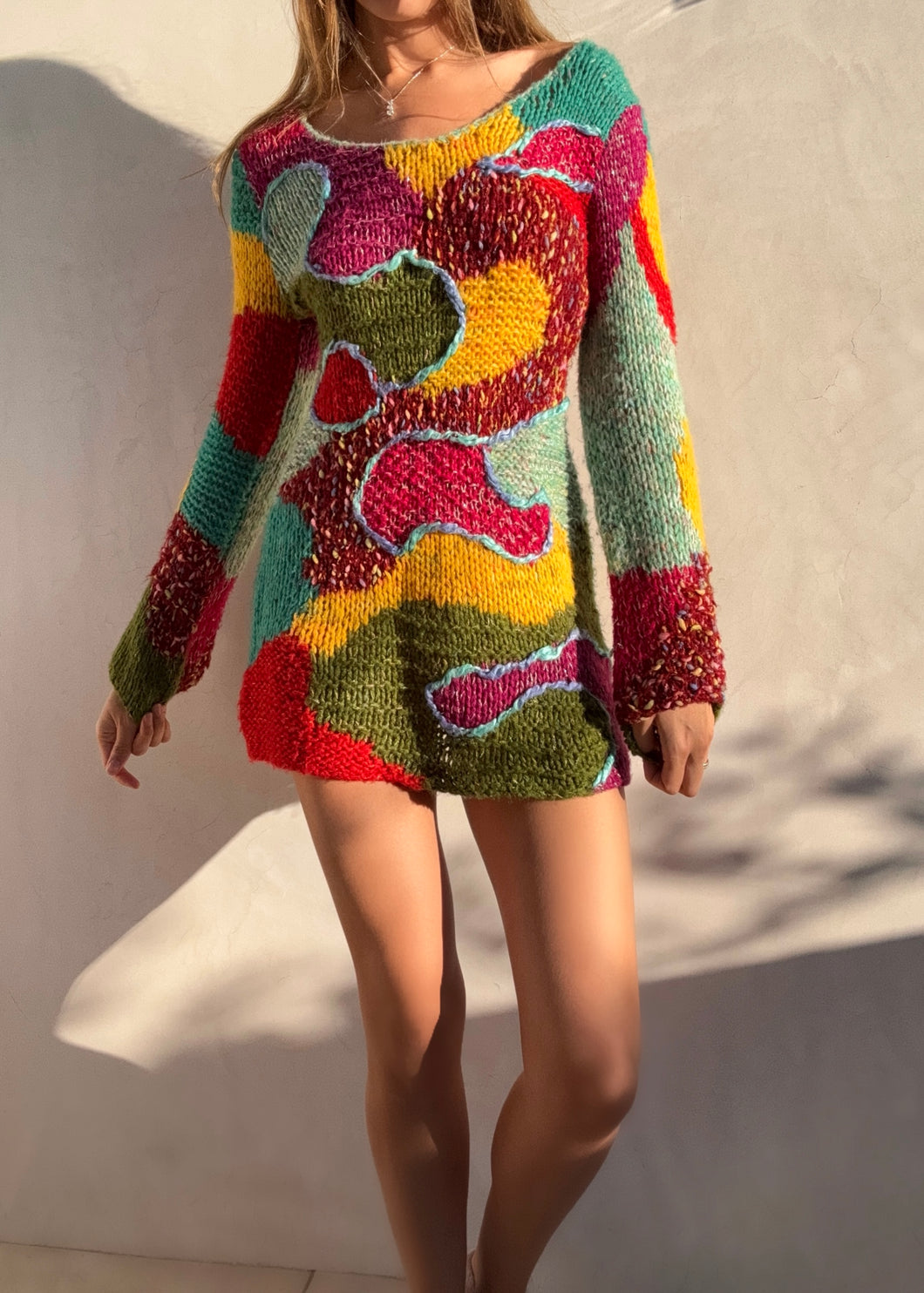 1990s Emilio Pucci Knit Mini Dress