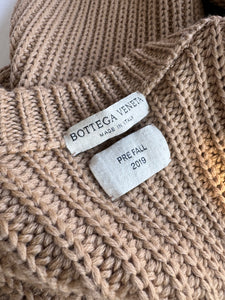 2019 Bottega Veneta Brown Knit Sweater