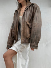 Load image into Gallery viewer, Vintage Wilson Brown Leather Jacket
