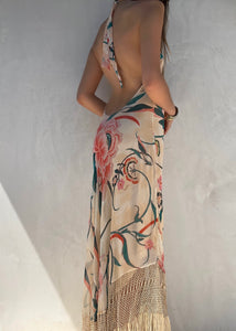 Rare 1990's DVF Silk Gown