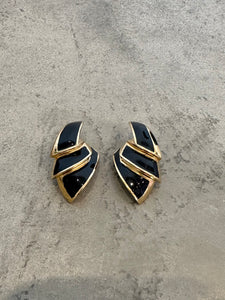 1990's Givenchy Geometric Shape Earrings