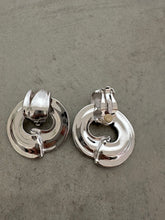Load image into Gallery viewer, Vintage Givenchy Large Door Knocker Earrings
