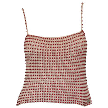 Load image into Gallery viewer, 2000&#39;s Chanel Knit Beaded Cami
