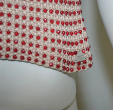 Load image into Gallery viewer, 2000&#39;s Chanel Knit Beaded Cami
