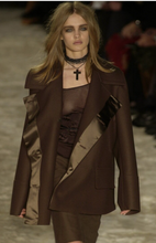 Load image into Gallery viewer, Gucci Tom Ford Runway 2002 Ebony Cross Beaded Necklace
