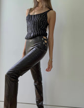 Load image into Gallery viewer, 1990&#39;s Gucci Tom Ford Leather Pant Set
