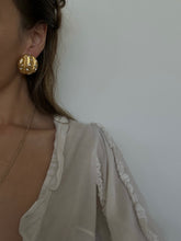 Load image into Gallery viewer, 1990&#39;s Essex Gold Plated Earrings
