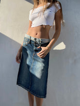 Load image into Gallery viewer, Early 2000&#39;s Maison Martin Margiela Double Waist Denim Skirt
