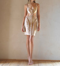 Load image into Gallery viewer, Vintage Herve Leger Runway Goddess Cutout Dress
